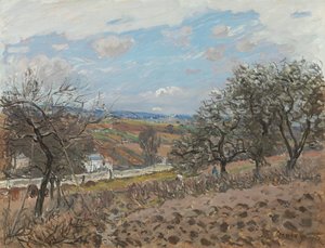 Bougival da Alfred Sisley