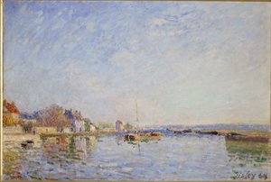 Canal du Loing da Alfred Sisley