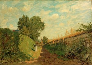 Il giardino da Alfred Sisley