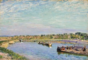 Il porto di Saint Mammes, Le Matin, 1885