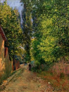 I Dintorni di Louveciennes da Alfred Sisley