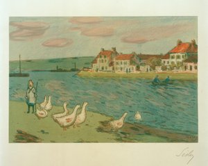 Le oche da Alfred Sisley