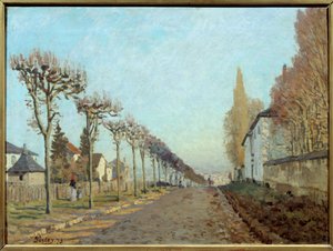 Sentiero verso la macchina, Louveciennes