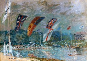 Regata a Molesey, 1874