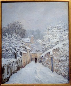 Neve a Louveciennes