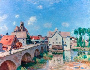 Il Ponte a Moret, 1893