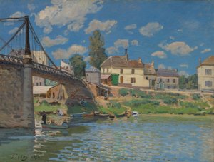 Il ponte a Villeneuve-la-Garenne