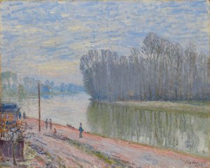 Canale del Loing, mattina