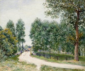 Il sentiero di Saint-Mammes, mattina, 1890