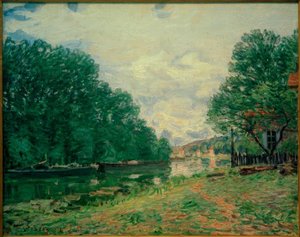 Curva del Loing da Alfred Sisley
