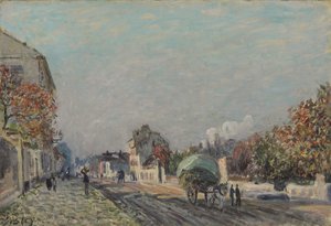 Una strada a Marly, 1876