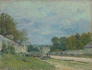 Strada di Versailles da Alfred Sisley