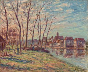 Veduta di Moret da Alfred Sisley