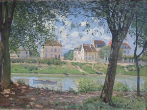 Villeneuve-la-Garenne da Alfred Sisley