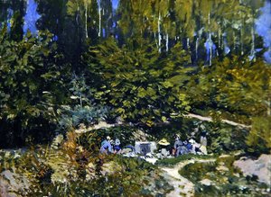 Donne che lavano da Alfred Sisley