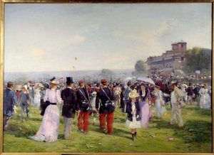 Fine delle corse ad Auteuil da Alfred Smith
