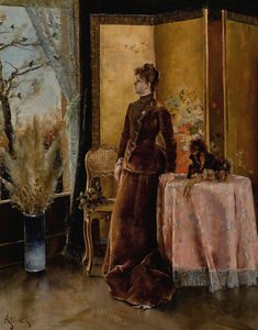 La neve da Alfred Emile Stevens