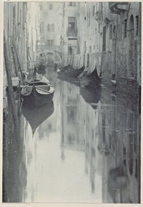 Un angolo di Venezia, negativo 1894, pubblicato 1898 da Alfred Stieglitz