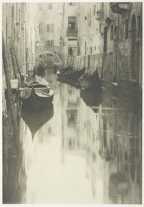 Un canale veneziano da Alfred Stieglitz