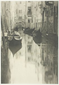 Un canale veneziano, 1894, stampato 1897 da Alfred Stieglitz