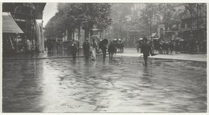 Un giorno piovoso sul Boulevard, Parigi, 1894, stampato 191832