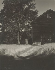 Fienile, Lago George, 1936 da Alfred Stieglitz