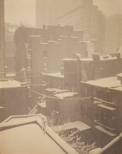 Dalla finestra posteriore da Alfred Stieglitz