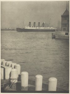 In partenza, il Mauretania da Alfred Stieglitz