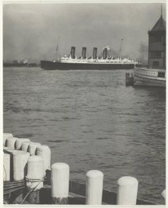 In partenza, il Mauretania da Alfred Stieglitz