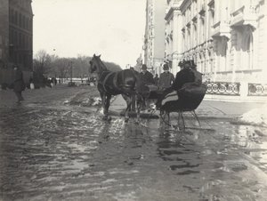 Domenica, Fifth Avenue e 57th Street, New York da Alfred Stieglitz