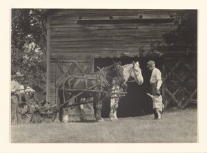 [Yvonne Boursault, Fred Varnum e due uomini non identificati, Lake George] da Alfred Stieglitz