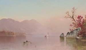 Nebbia autunnale, Lago George da Alfred Thompson Bricher