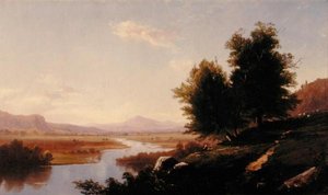 Fiume Saco, Monte Washington da Alfred Thompson Bricher