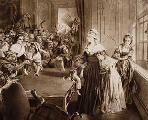 Le Tuileries, 20 giugno 1792, illustrazione da 