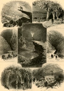 Scene nella Grotta del Mammut, 1874