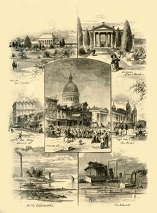 Scene a St. Louis, 1874 da Alfred Rudolph Waud