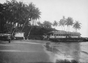 Hotel Mount Lavinia e Padiglione Balneare, c1890, 1910 da Alfred William Amandus Plate