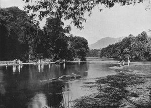 Fiume a Ratnapura, c1890, 1910