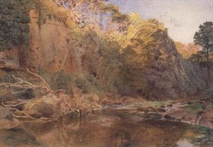 Paesaggio fluviale da Alfred William Hunt