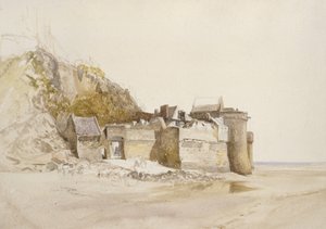 Mont St Michel: La Porta Esterna, c. 1876