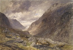 Passo di Llanberis, c.1853 da Alfred William Hunt