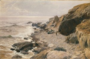Sulla Riviera (costa rocciosa) da Alfred Zoff