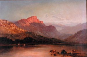 Sera nei Trossachs da Alfred de Breanski