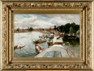Regata di Henley, 1881 da Alfred de Breanski