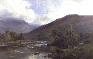 Il Dee Vicino a Balmoral da Alfred de Breanski