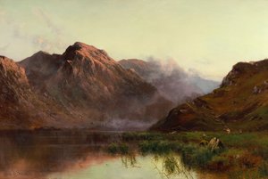 La Caccia agli Uccelli Selvatici Llyn Crafnaut da Alfred de Breanski