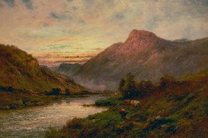 Il Tay al tramonto, Dunkeld