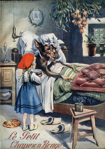 Cappuccetto Rosso. Fiaba popolare. Illustrazione di Vaccari e Carrey nella collezione 