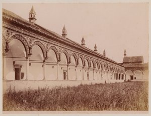 La Certosa di Pavia: Il grande cortile