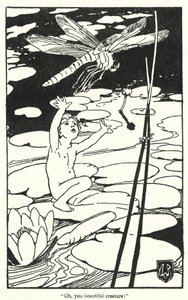 Illustrazione per The Water-Babies di Charles Kingsley da Alice Bolingbroke (after) Woodward